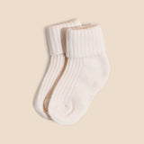 Classic Socks - Vanilla Cream & Soft Sand 2-pack
