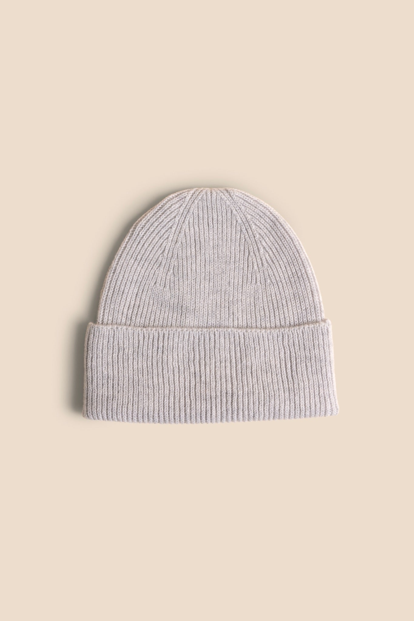 Mini Beanie - Bon Beige & Mixed Grey 2-pack