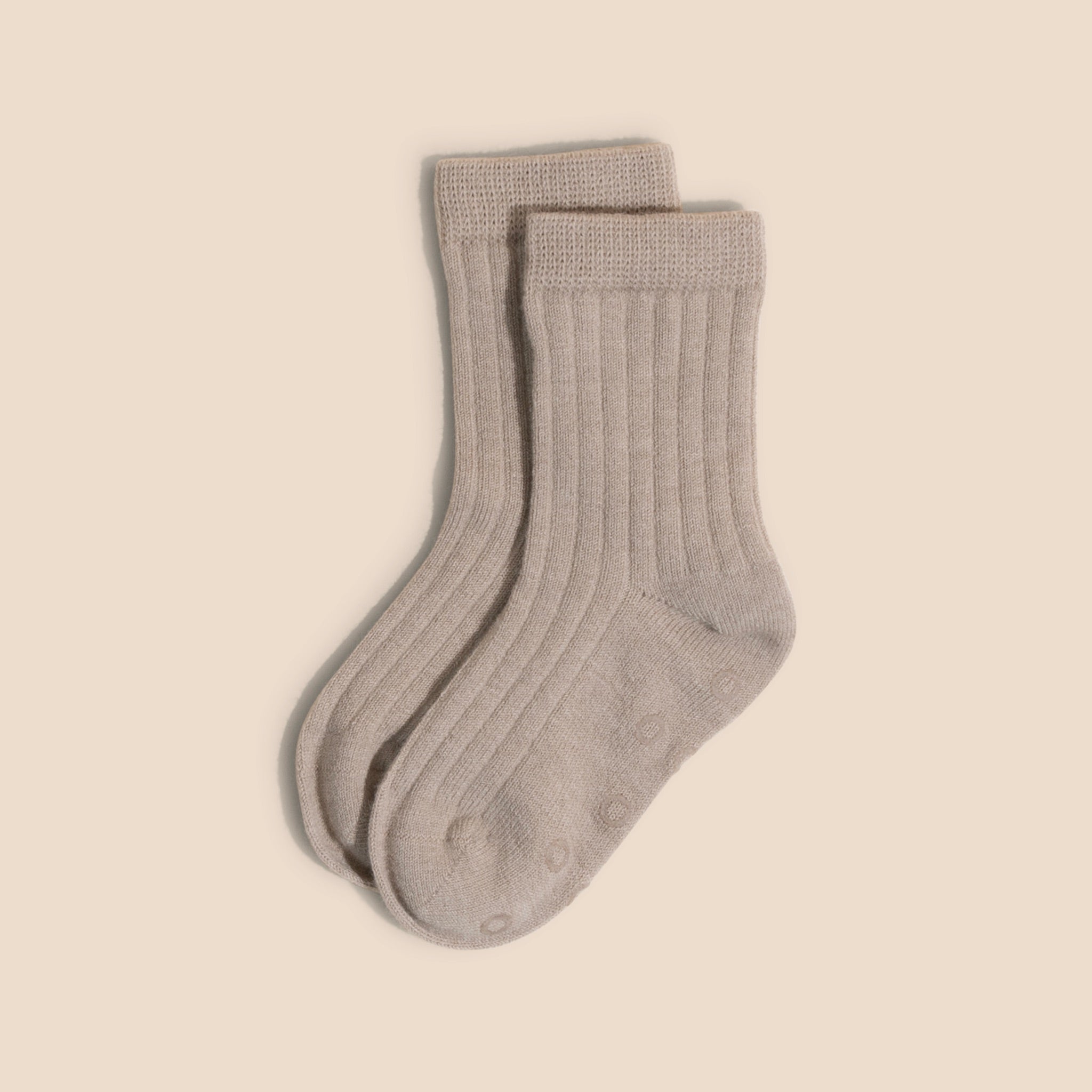 Ribby Socks - Cacao & Warm Walnut 2-pack
